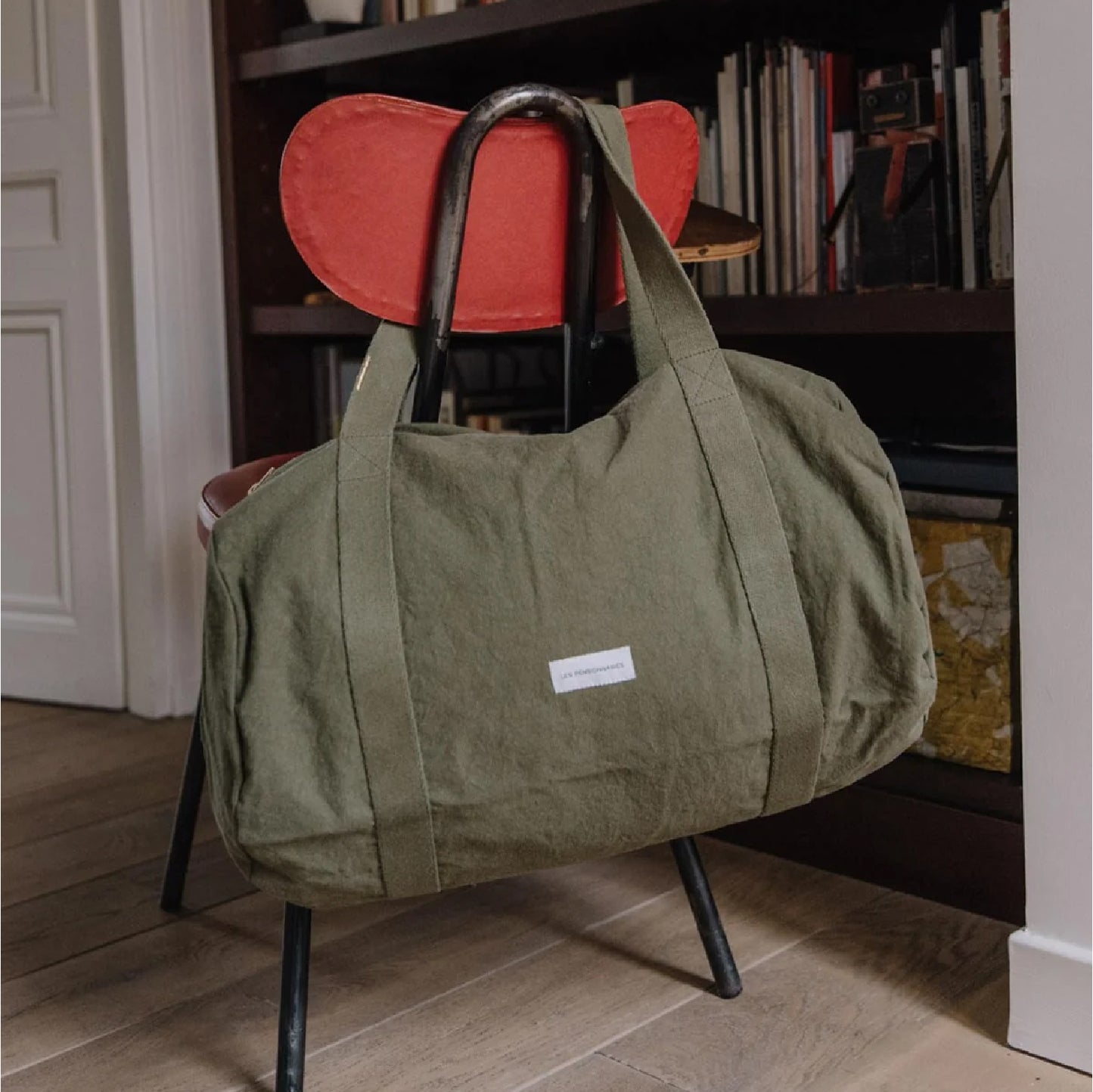 weekendtas 35liter, caper green - LES PENSIONNAIRES