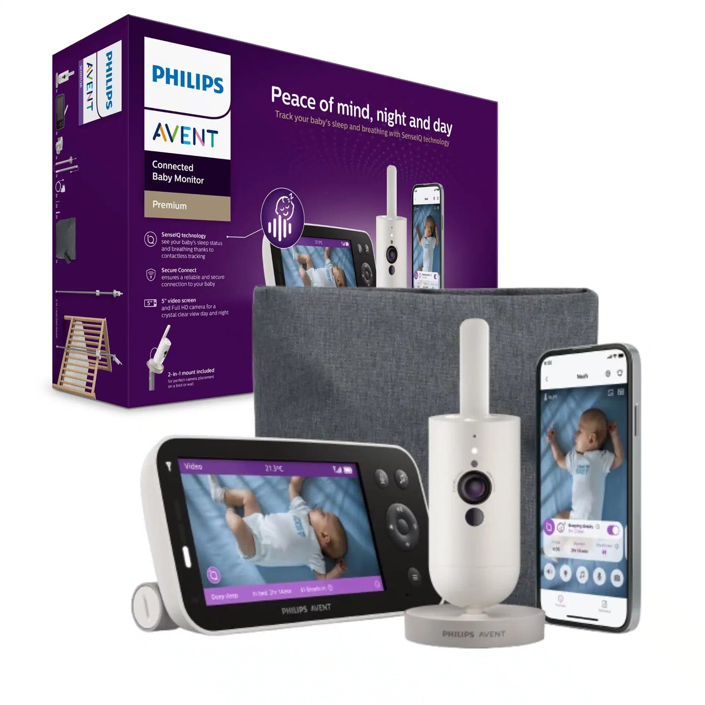 babyfoon wifi, iqsense - AVENT
