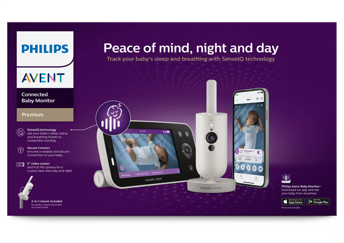 babyfoon wifi, iqsense - AVENT