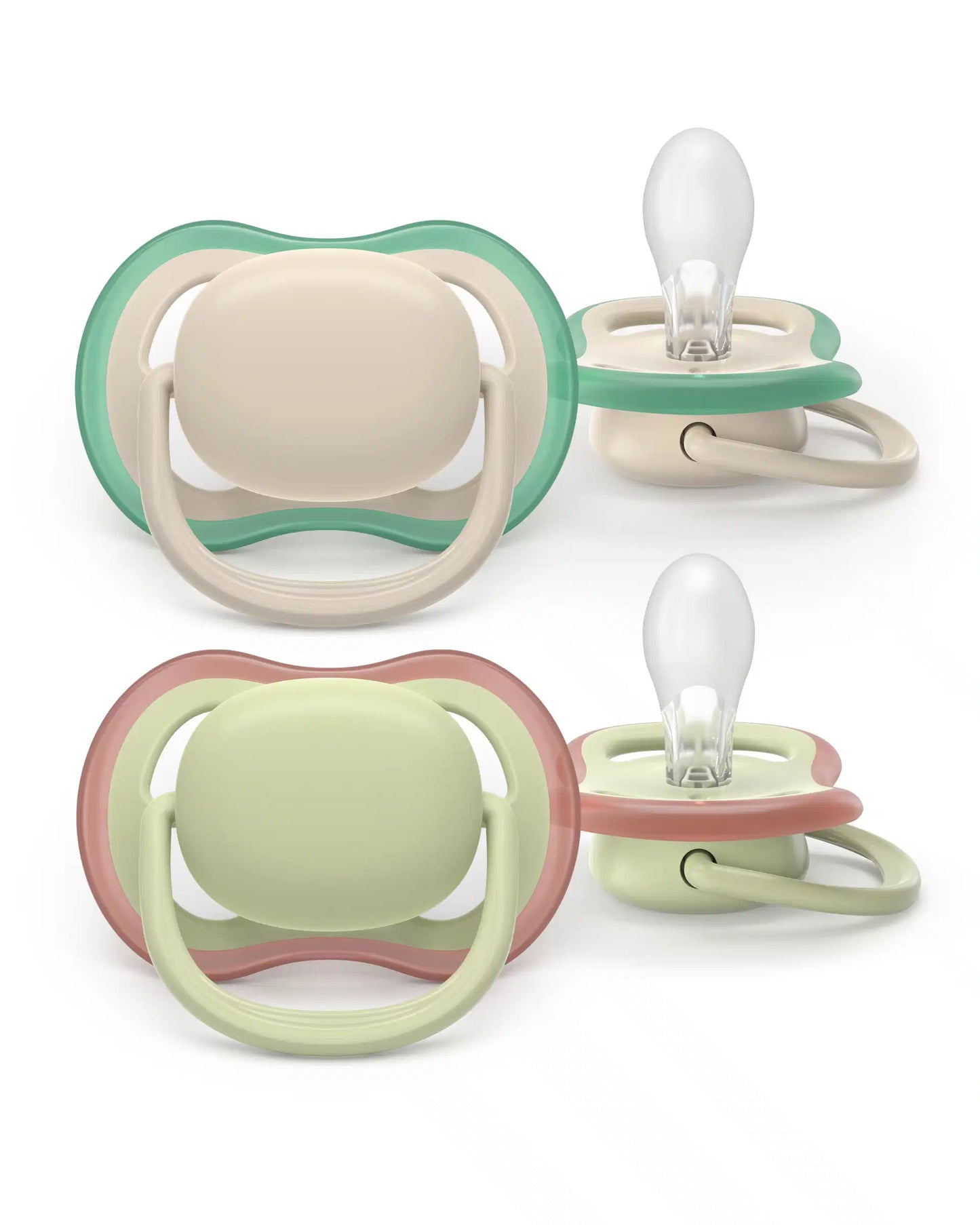 fopspeen air, creme olijf, 6-18 mnd. - AVENT