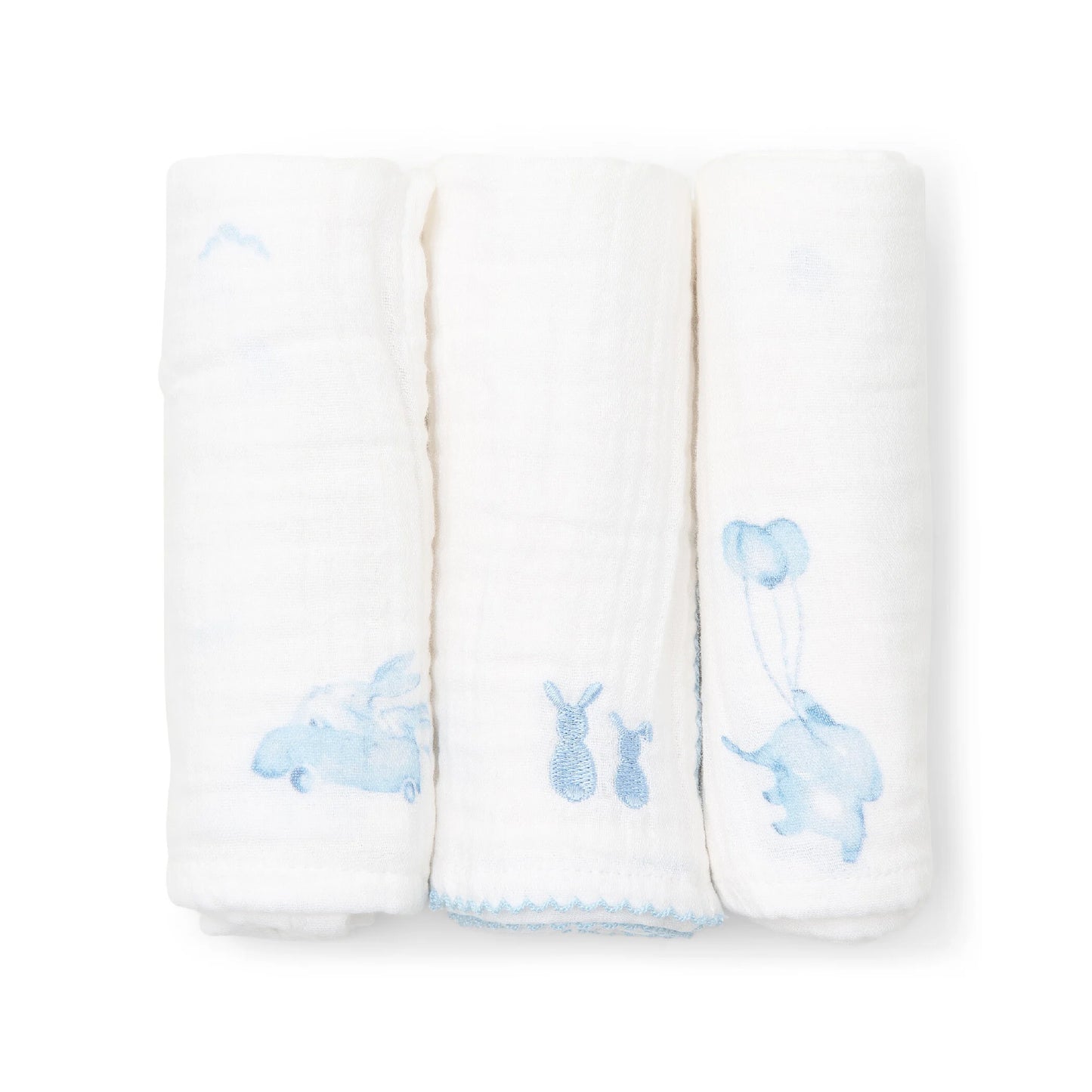 verzorgingsdoeken 3-pack, blue dreams - POETREE KIDS