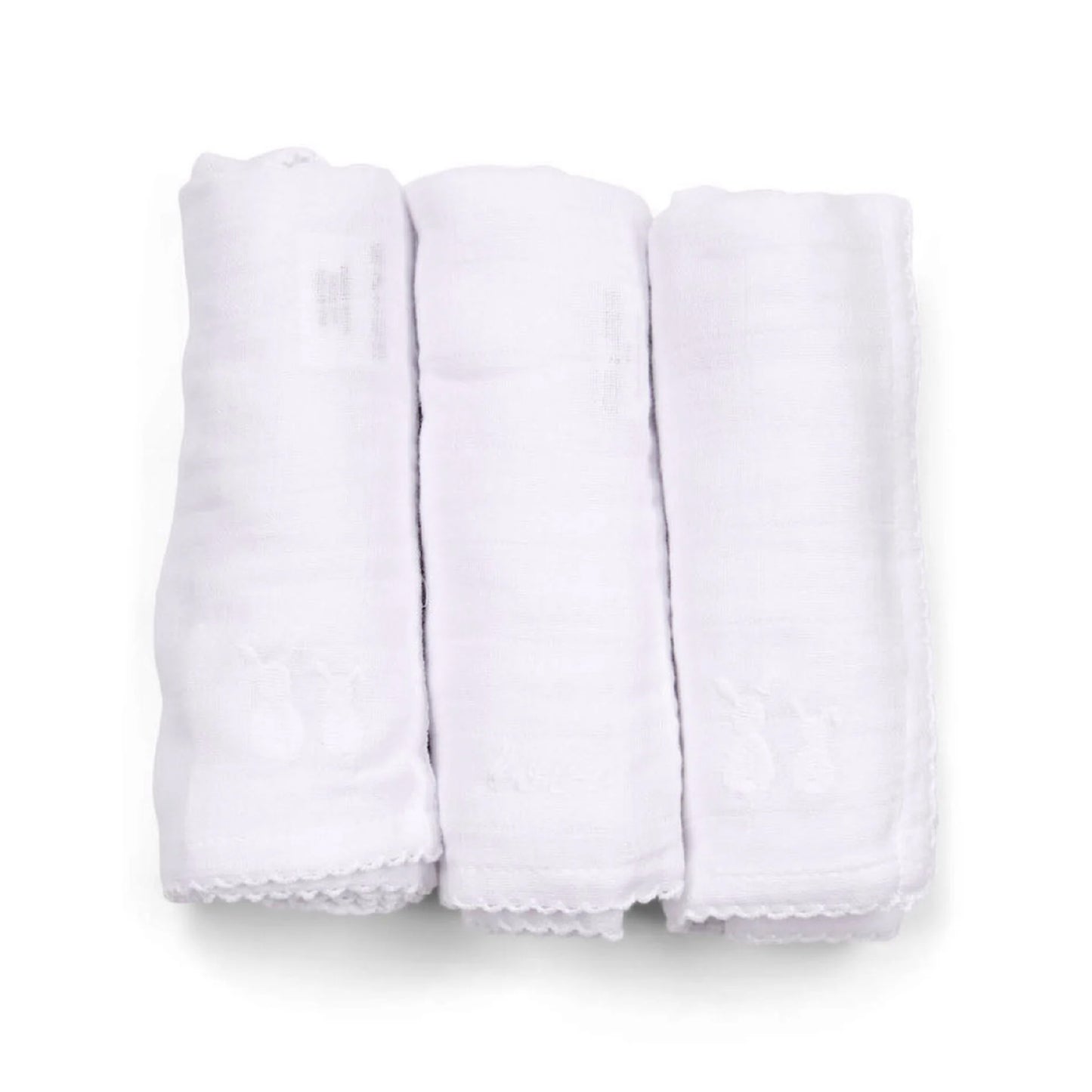 verzorgingsdoeken 3-pack, white - POETREE KIDS