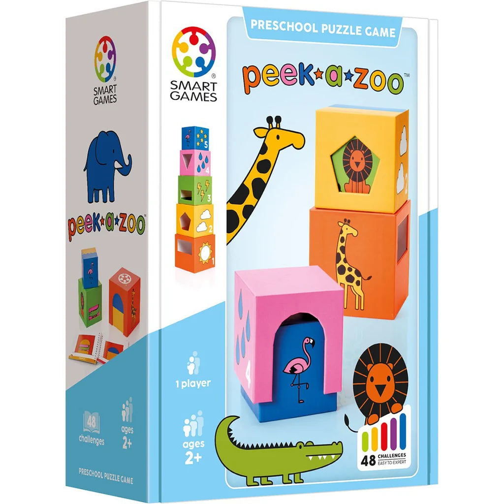 spelletje peek a zoo - SMART GAMES