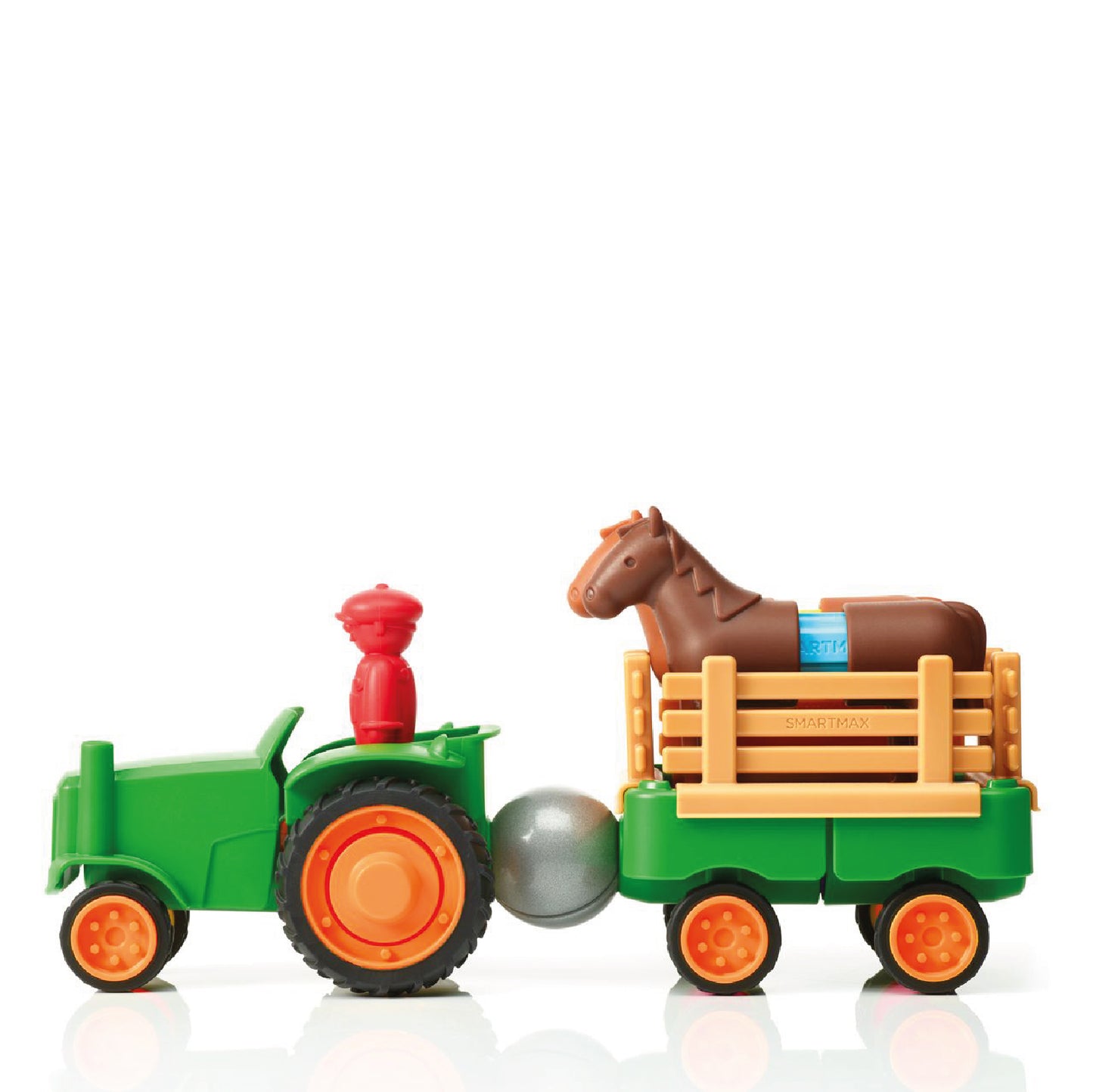 magnetisch speelgoed 'my first', tractor set - SMARTMAX