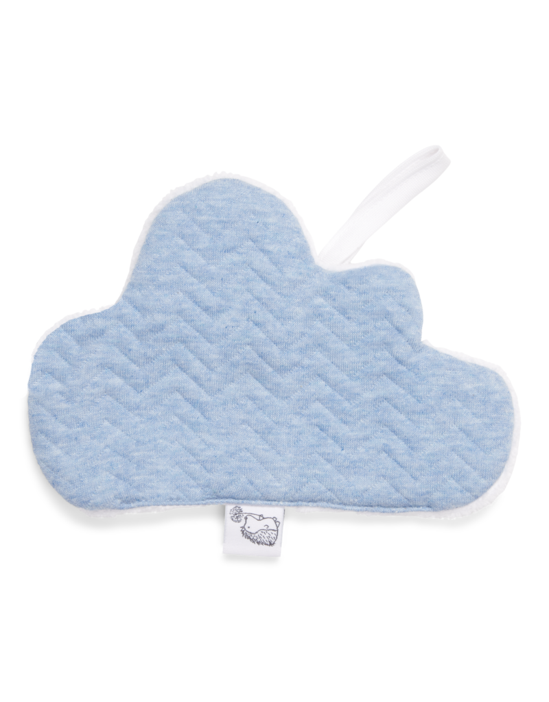 fopspeendoekje cloud, chevron denim blue - POETREE KIDS