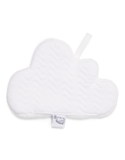 fopspeendoekje cloud, chevron white - POETREE KIDS