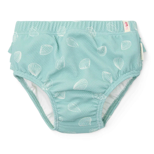 UV zwemluier ocean treasures, surf blue - LITTLE DUTCH