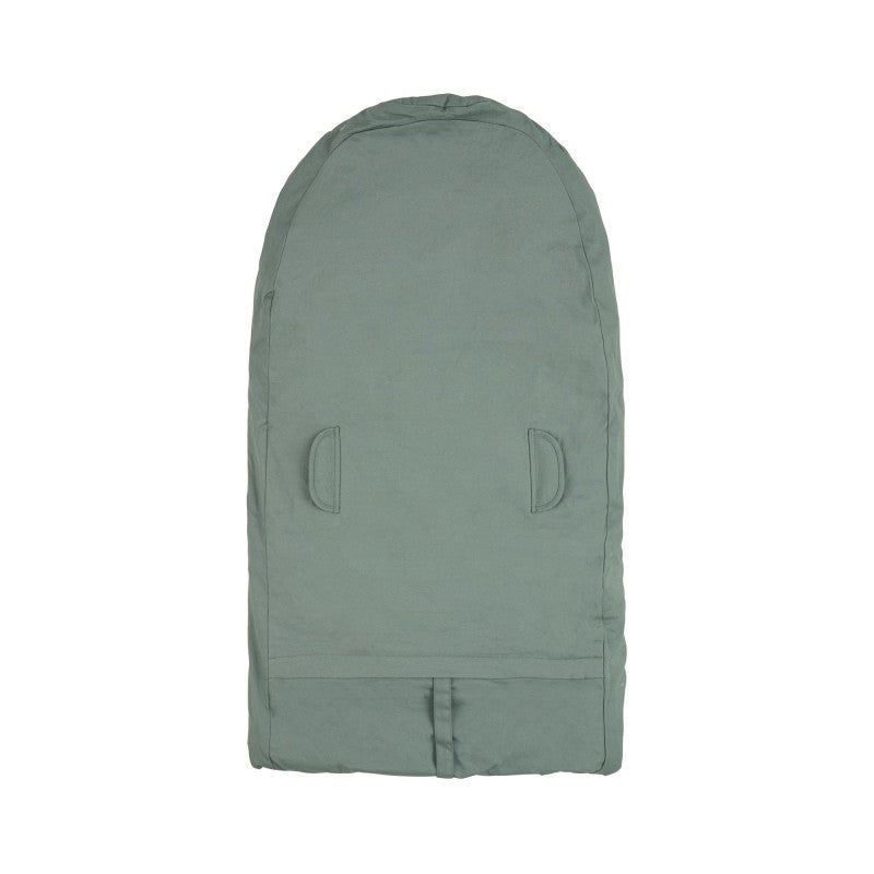 soepele draagmand/voetenzak carry, sea green - VOKSI