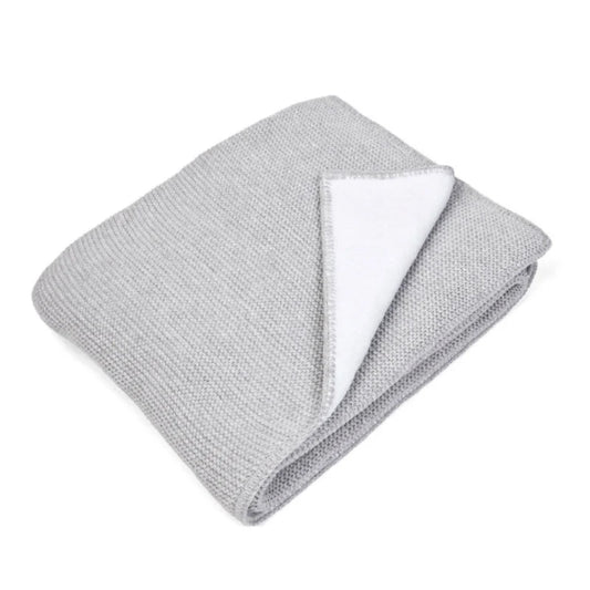 wiegdeken antibes, light grey - POETREE KIDS