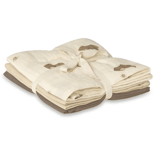 verzorgingsdoek bora, 3-pack, bees and bears - THAT'S MINE