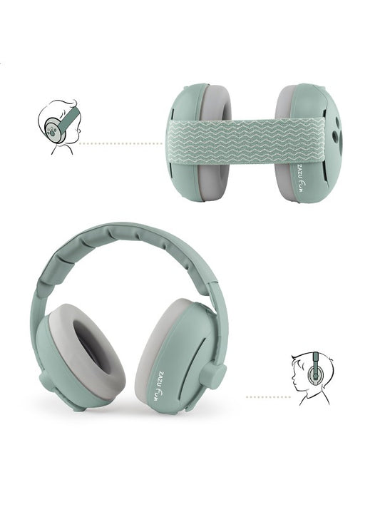 gehoorbeschermer baby & junior, green - ZAZU