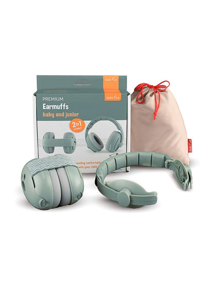 gehoorbeschermer baby & junior, green - ZAZU