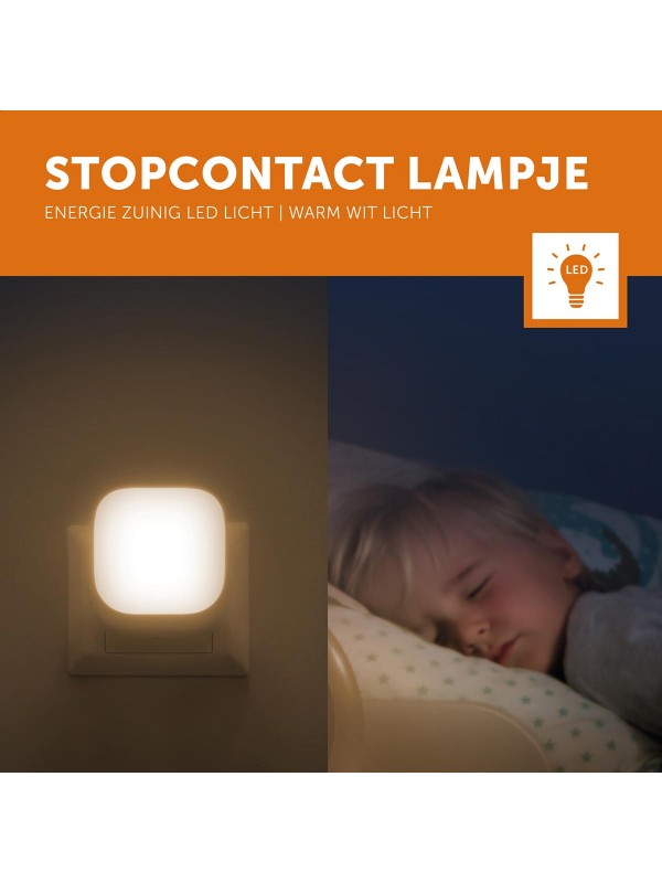 stopcontactlamp, white - ZAZU